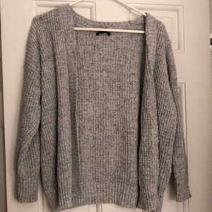 American eagle grey cardigan size Small